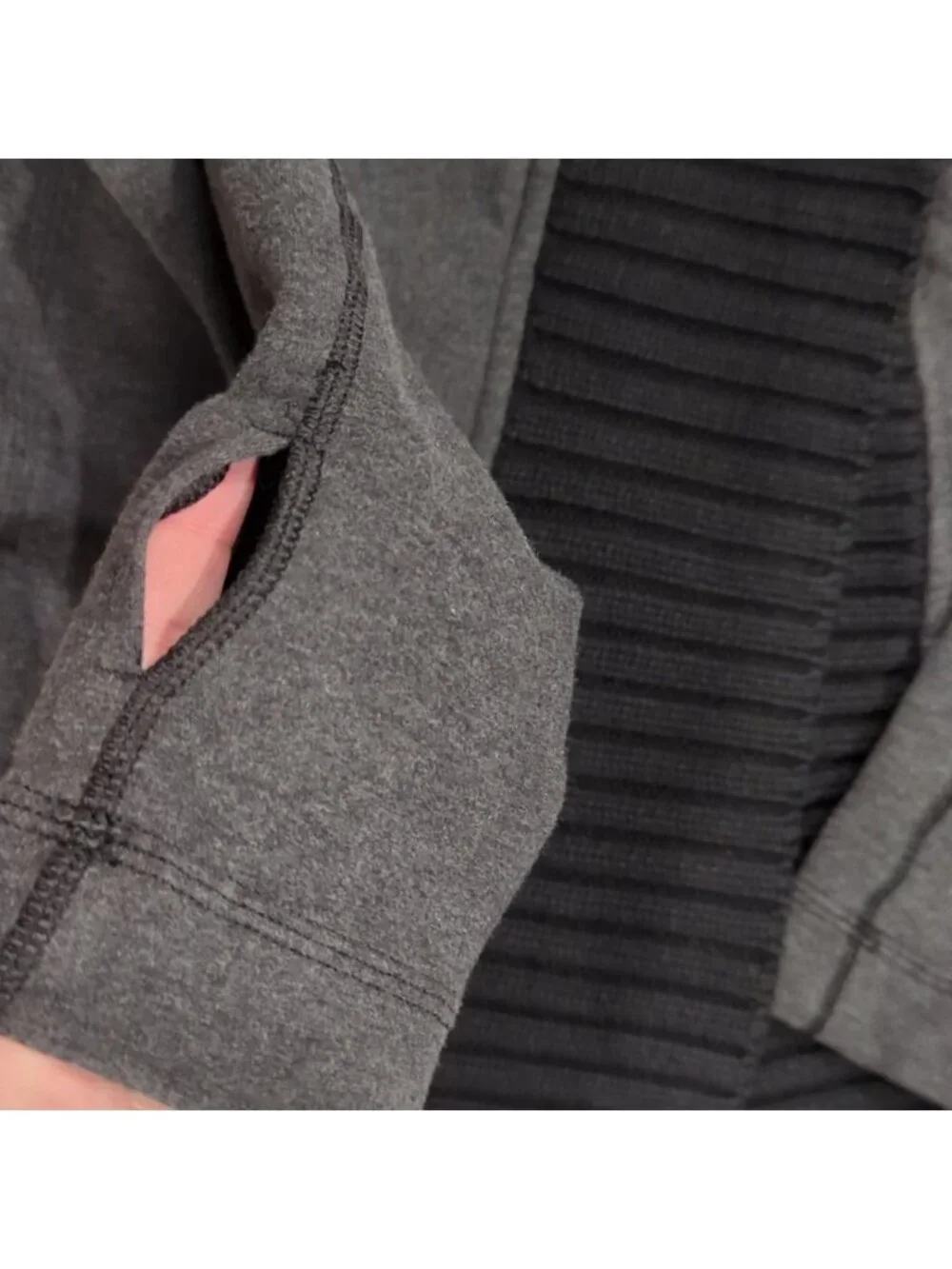 Lululemon Bliss Break Wrap Heathered Black / Black / Black